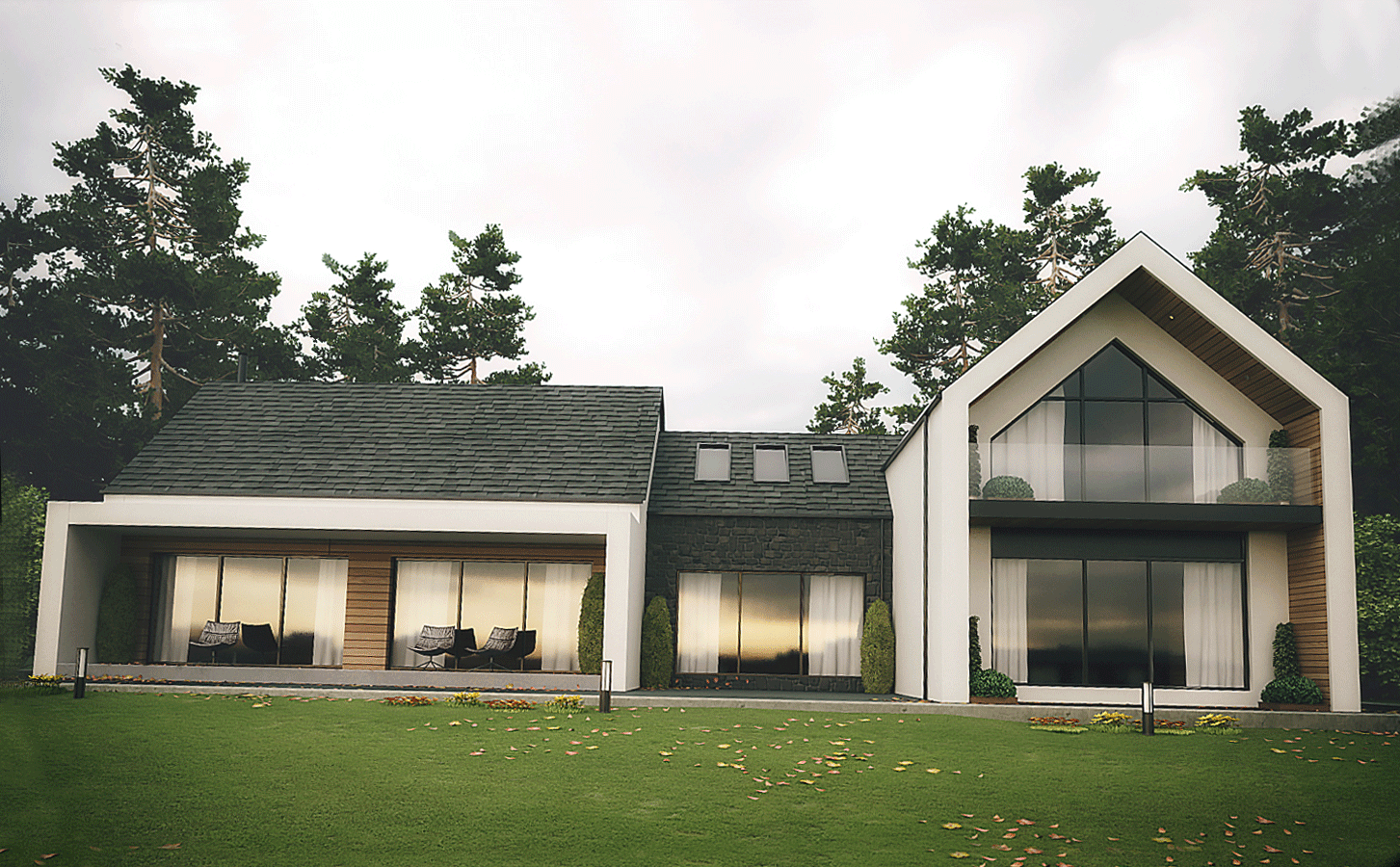 Modern house in Slieve Gullion, Newry, County Armagh Architects