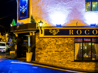 night image of Rococo Restaurant