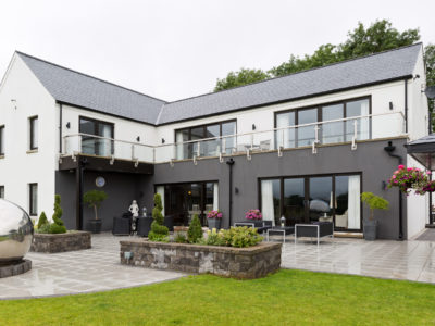 modern home outside Dunadry Antrim