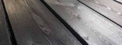 charred timber cladding