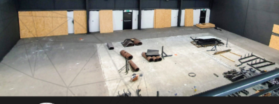 internal images for warehouse for gladiator gym in ballymena