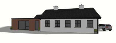 concept image of athenry house extension